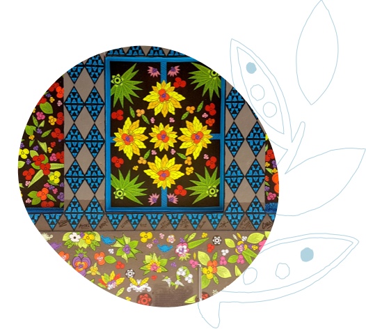 fresque urbaine Tropic’Art Cindy GASCHEREAU